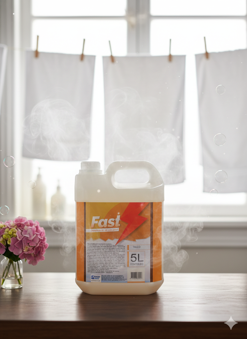 Fast Desinfetante Talco - Produto de limpeza Fast 5 Litros